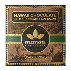 【マノアチョコレート】ハワイミルクチョコレート 50%　20g 40枚