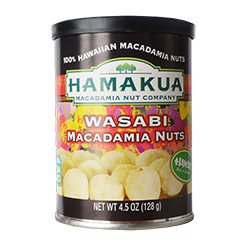 【ハマクア】マカダミアナッツ[ワサビ] 128g